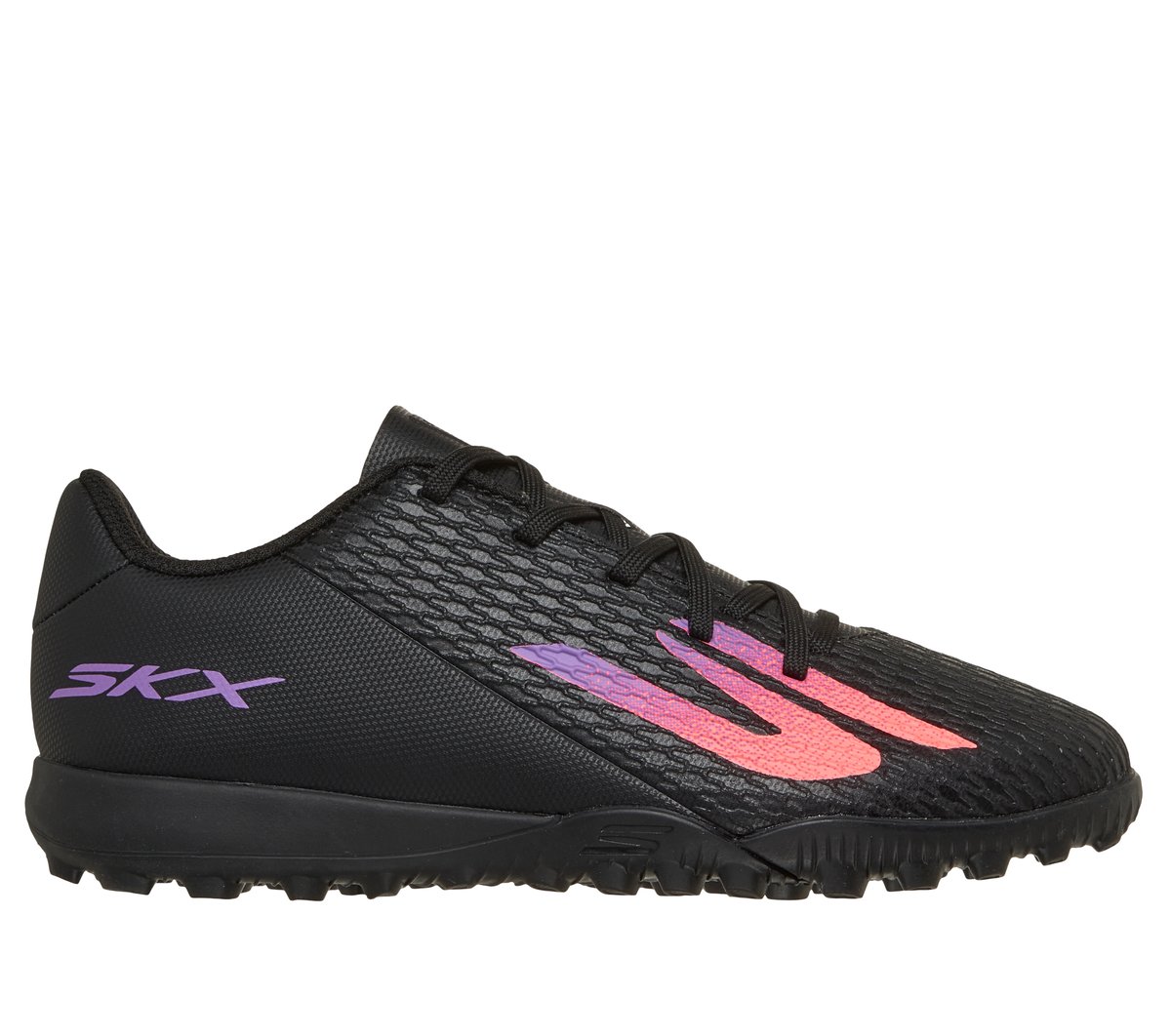 Skechers SKX_2 Jr Youth TF en Negro/Morado, talla 32