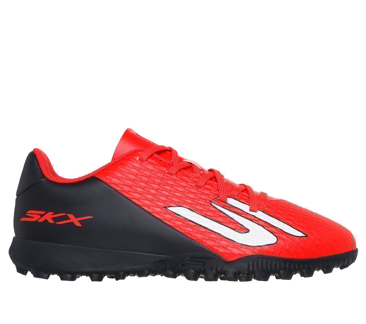 Skechers SKX_2 Jr Youth TF en Rojo/Negro, talla 32