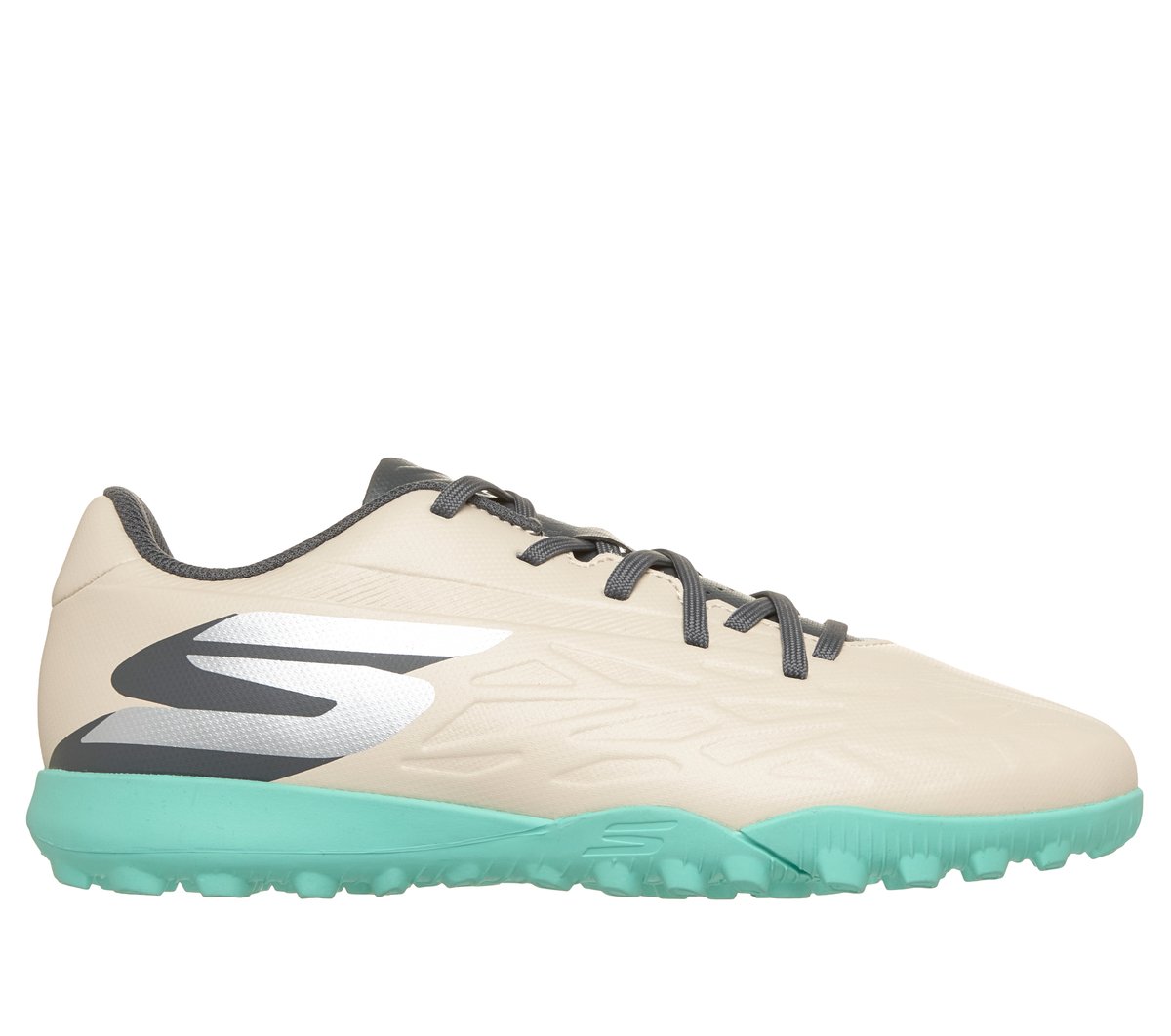 Skechers Razor 2 Jr Youth TF Shoes in Natur/Grau, Größe 38