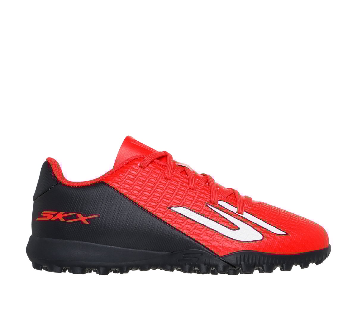 Skechers SKX_2 Jr TD TF en Rojo/Negro, talla 28