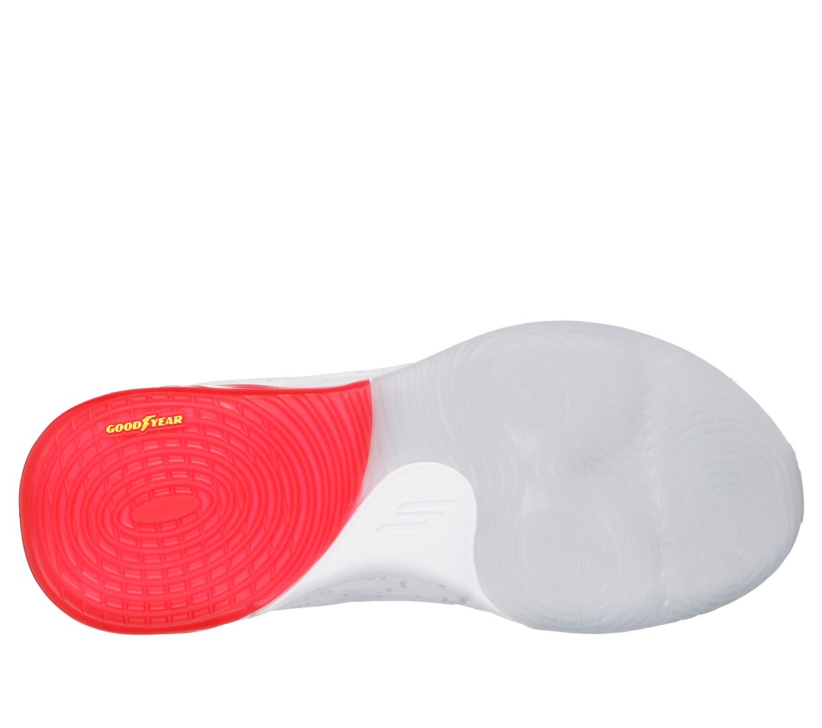 Skechers SKX FLOAT Moyen Width en Blanc/Gris, Hyper Burst
