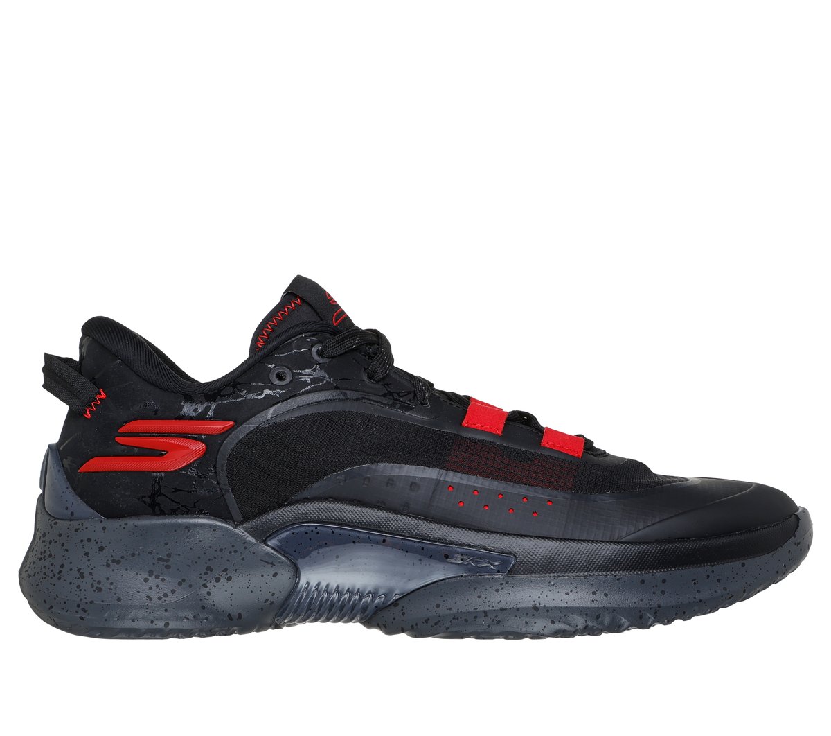 Skechers SKX RESAGRIP en Negro/Rojo, talla 48.5