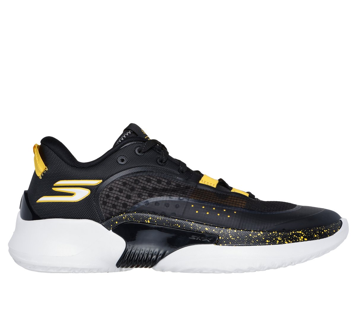 Skechers SKX RESAGRIP en Negro/Oro, talla 45