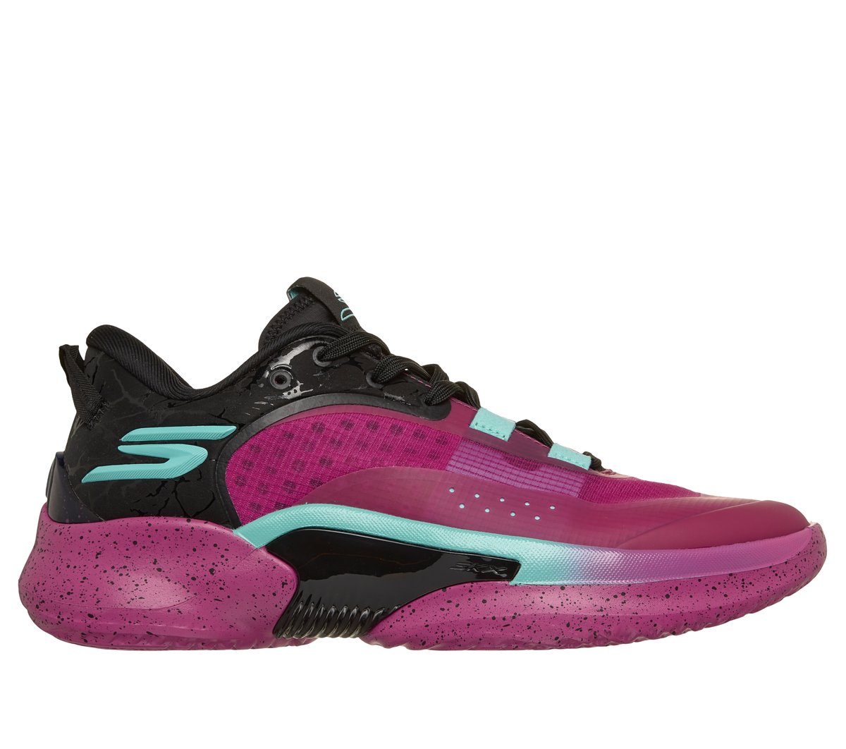 Skechers SKX RESAGRIP en Morado/Negro, talla 40