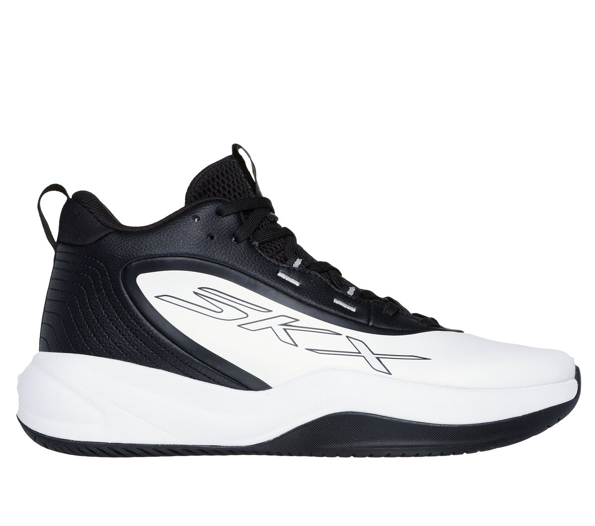 Skechers SKX League en Blanco/Negro, talla 44.5