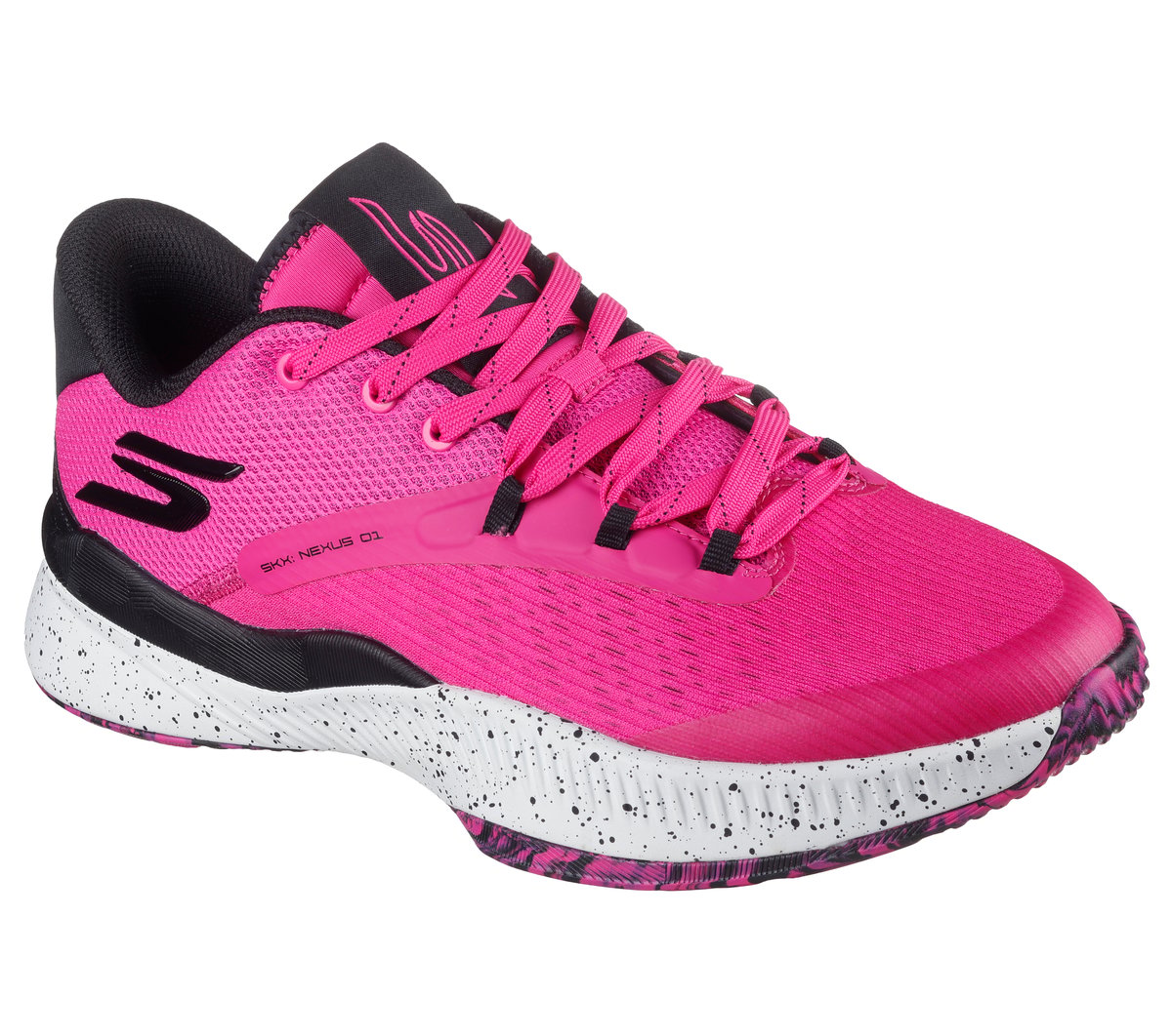 Skechers SKX NEXUS Moyen Width en Rose Fluo, Vegan