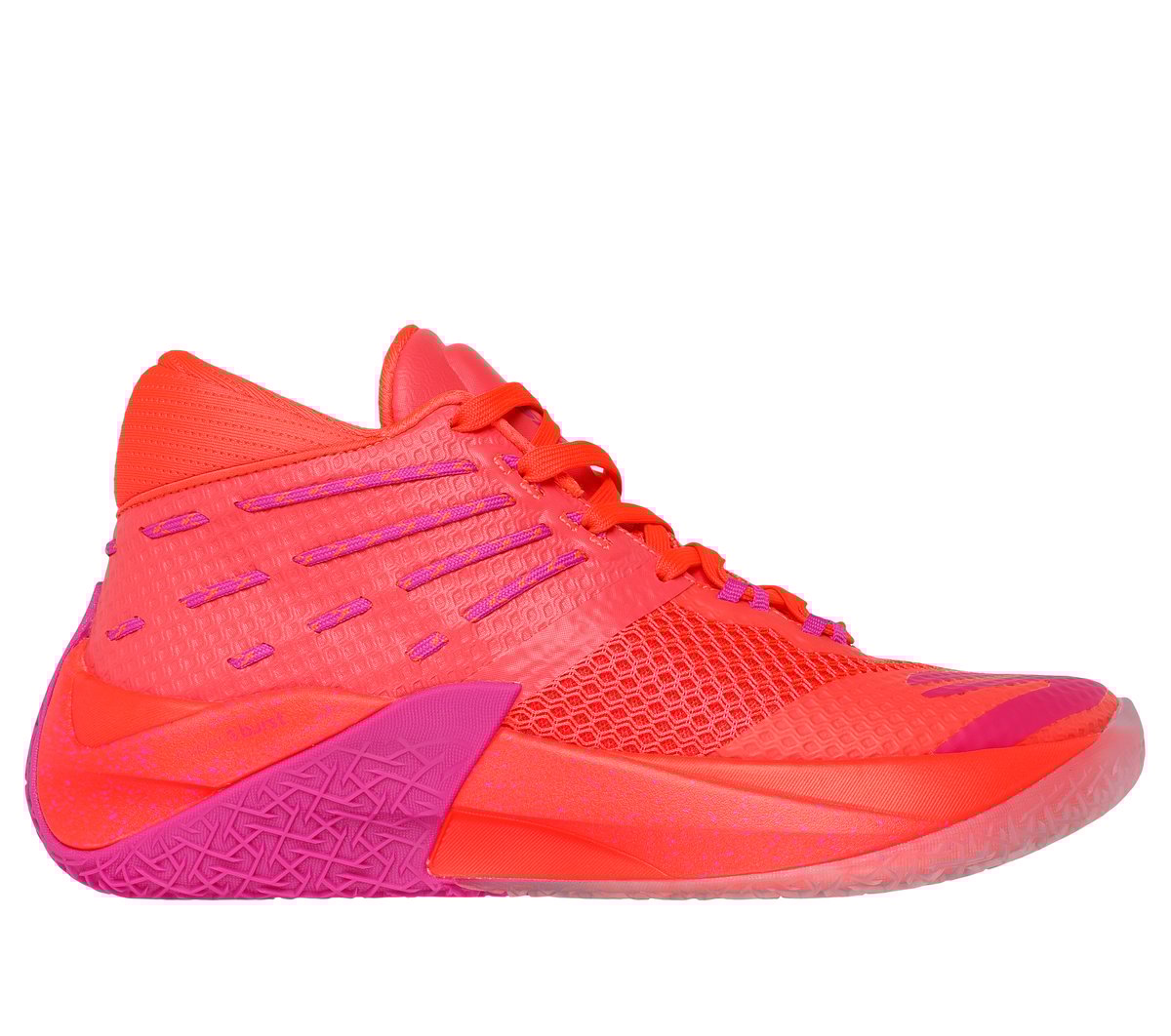 Skechers SKX REIGN en Coral/Rosa Caliente, talla 43.5, Vegan