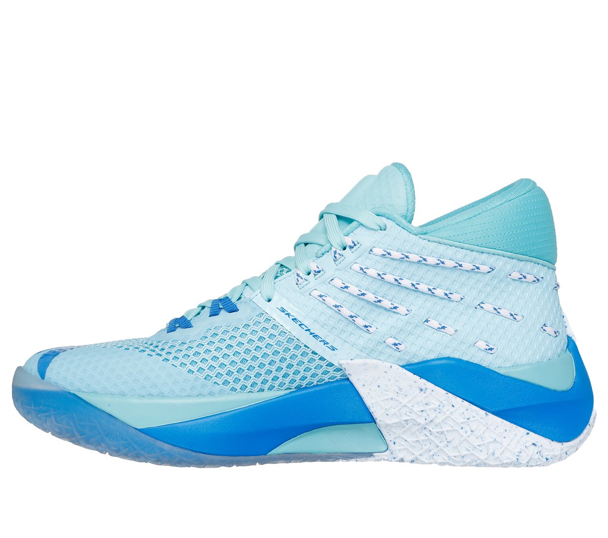 Skechers SKX REIGN Moyen Width en Bleu Clair, Vegan, Hyper Burst