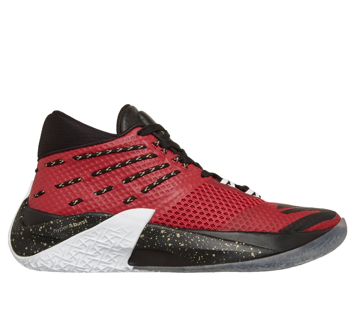 Skechers SKX REIGN en Rojo/Negro, talla 41, Vegan