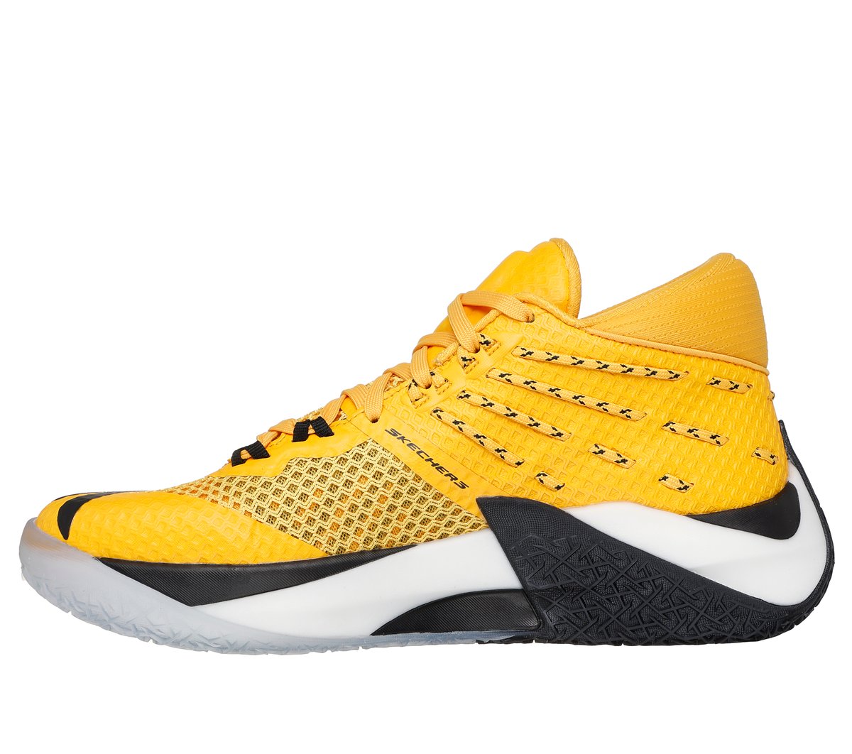 Skechers SKX REIGN Moyen Width en Jaune Vegan Hyper Burst - vue 9