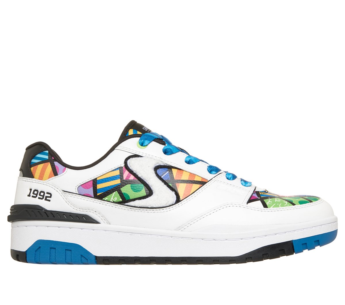 Skechers Britto: S-1992 - Britto Landscapes en Blanco, talla 41