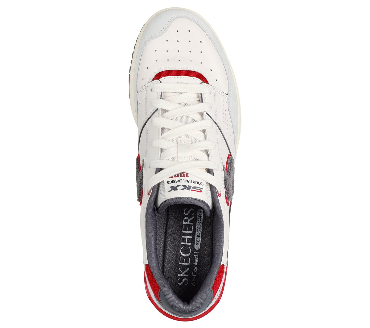 Skechers S-1992 Chaussures Moyen Width en Beige/Gris