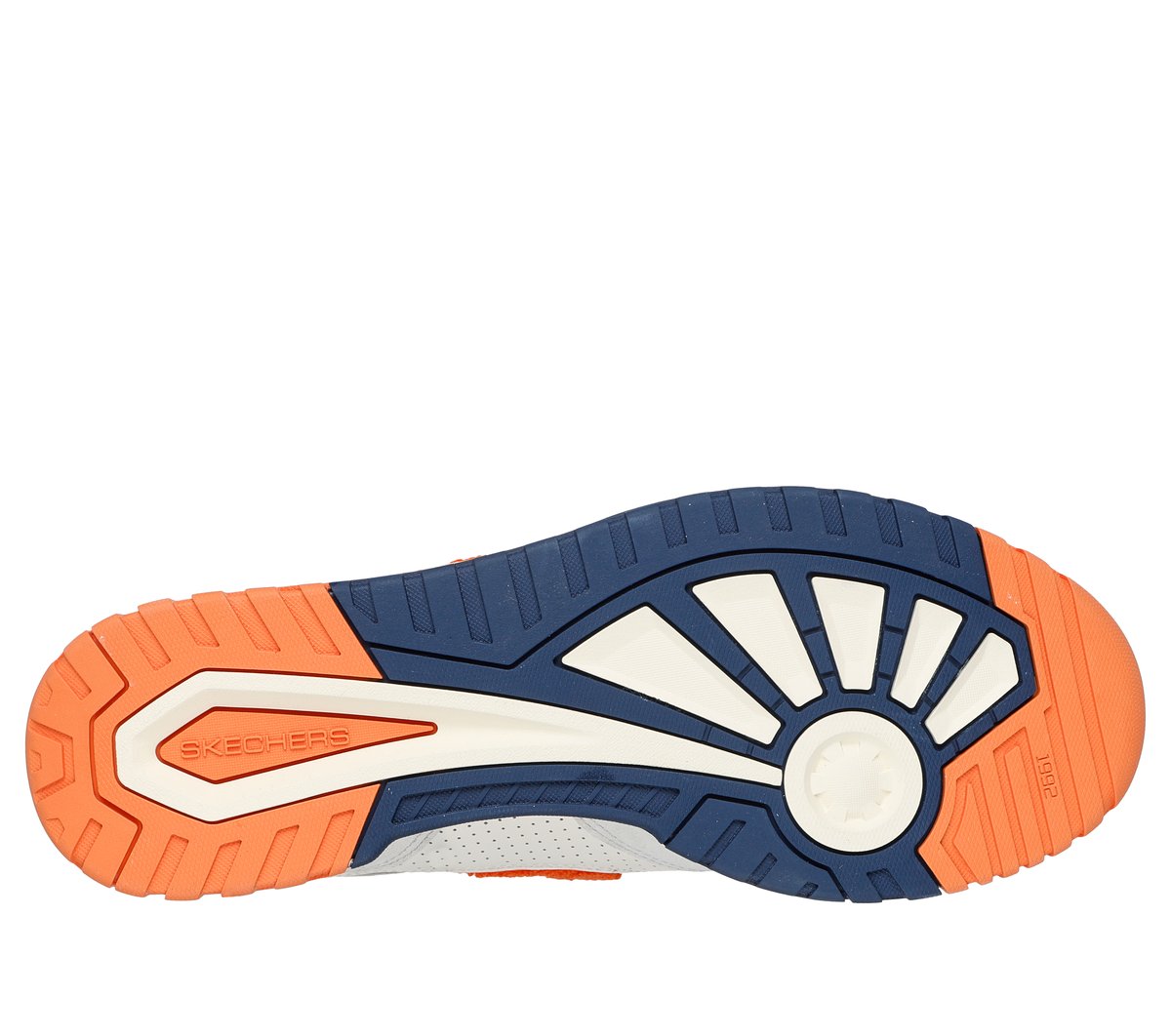 Skechers S-1992 Chaussures Moyen Width en Beige/Orange