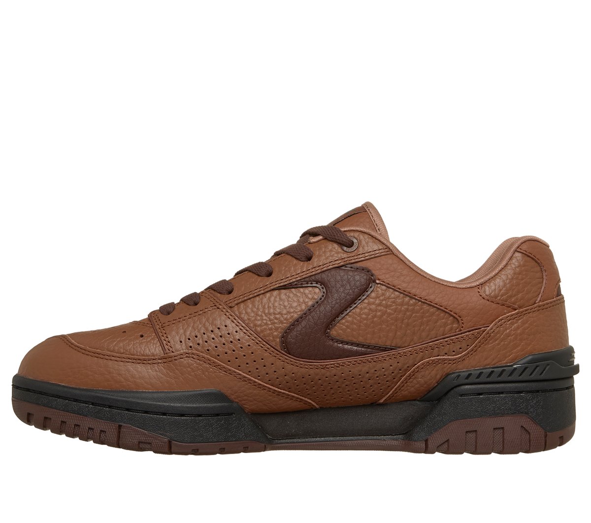 Skechers S-1992 - Troize Chaussures Moyen Width en Brun/Noir