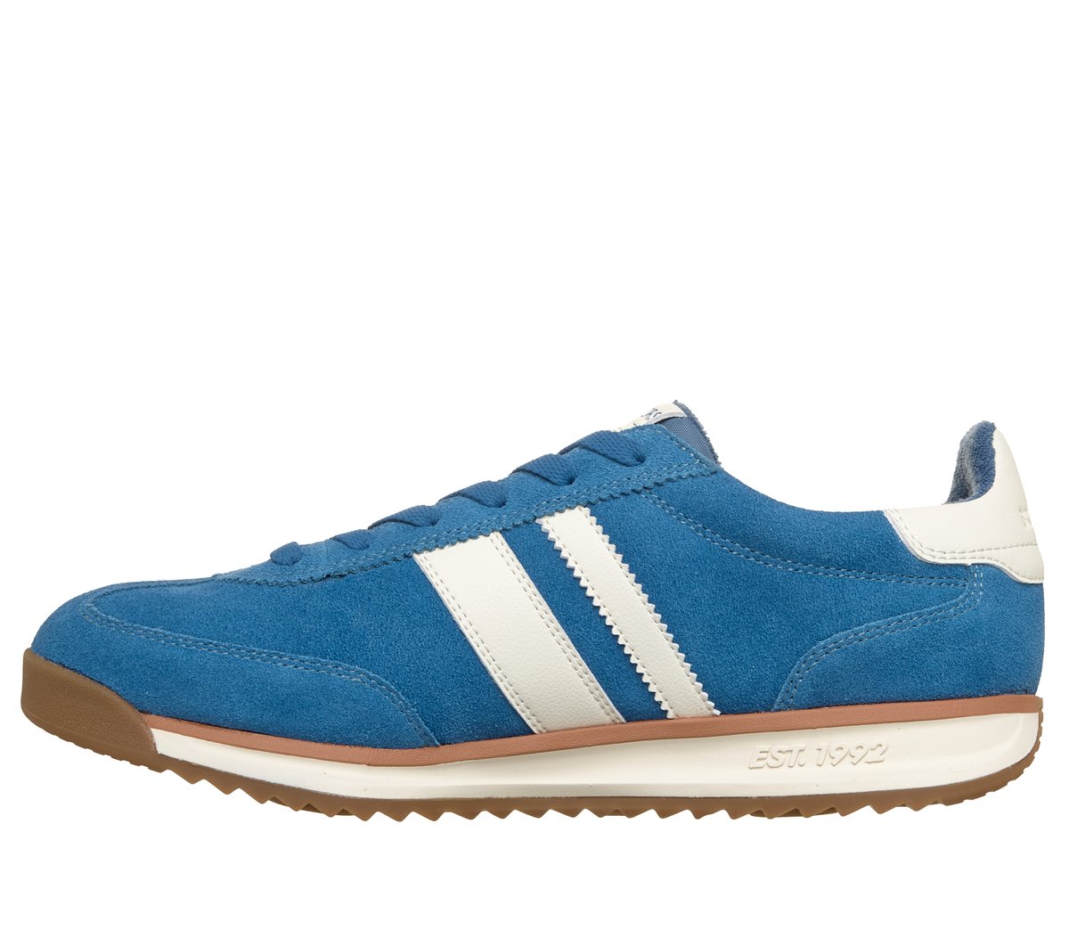 Skechers SKX 92 - Faulen Chaussures Moyen Width en Bleu/Blanc