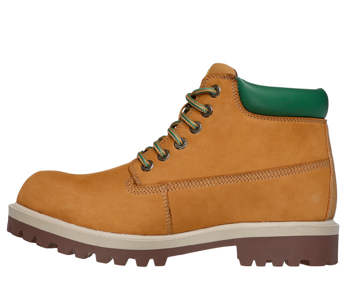 Skechers John Deere Waterproof: Sergeants - Dozer Chaussures Moyen Width en Blé