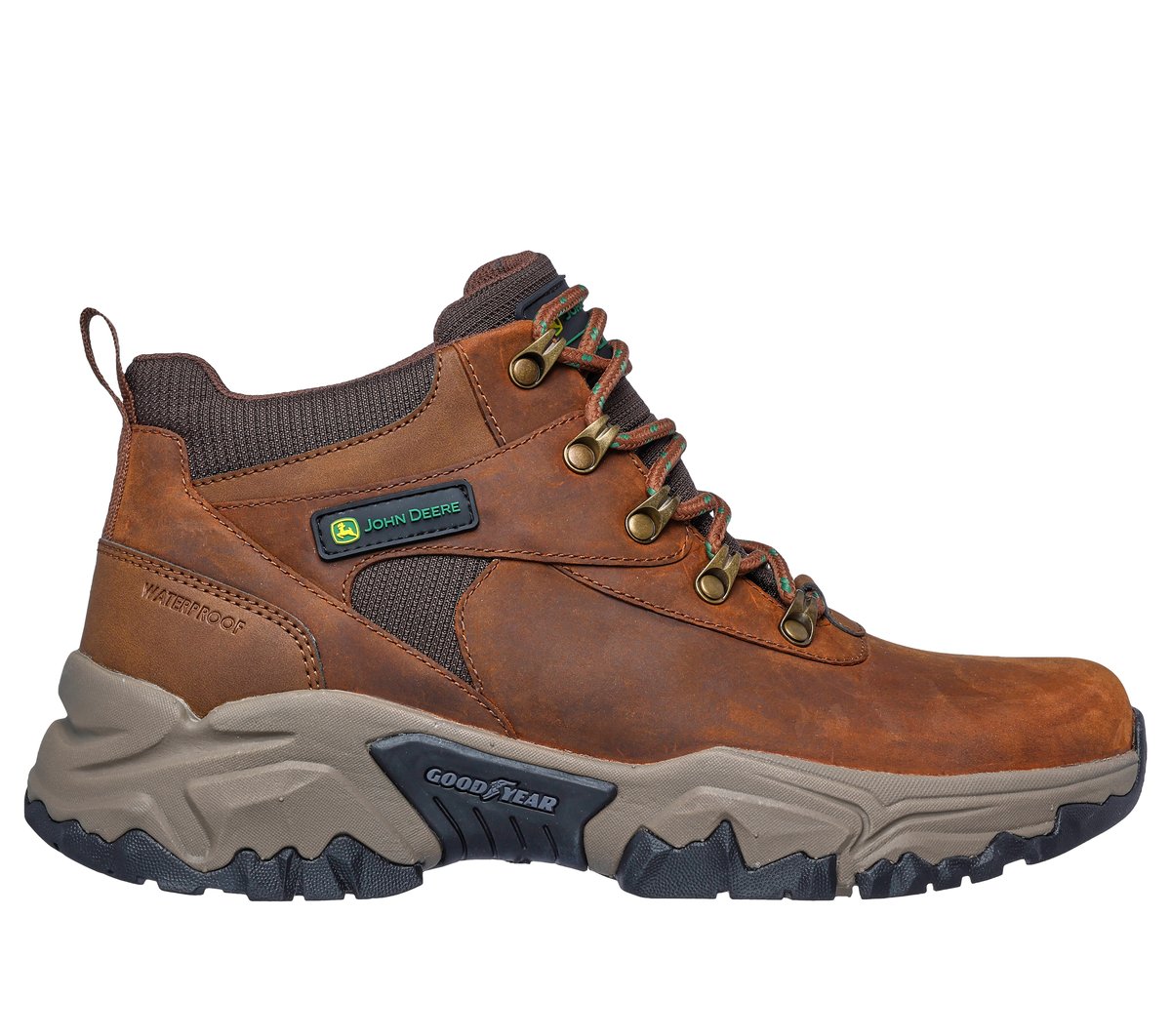 Skechers John Deere Relaxed Fit: Terraform - Veckman en Marrón, talla 44