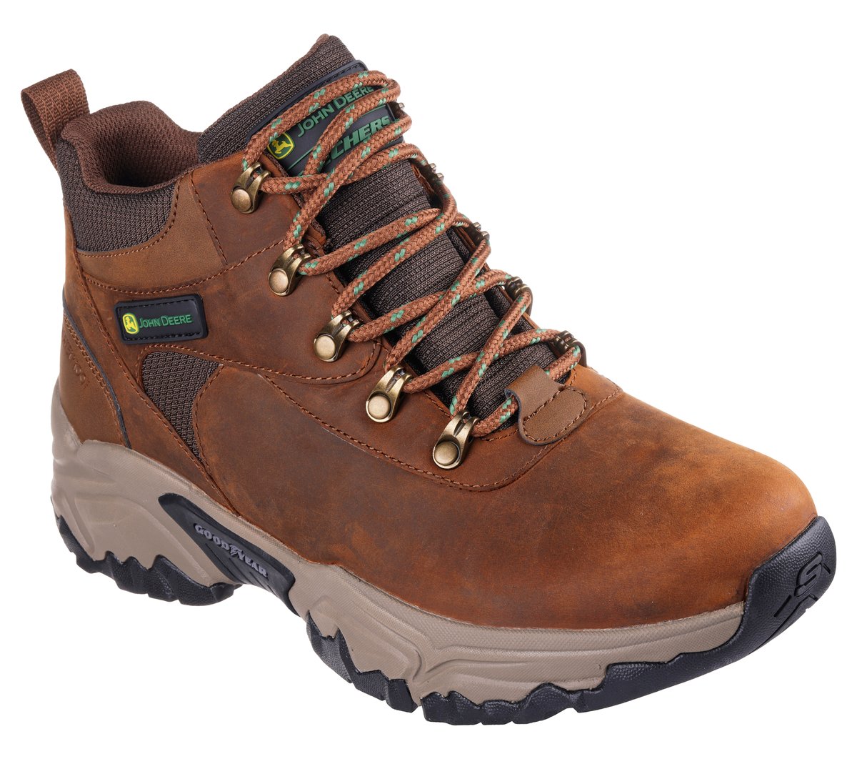 Skechers Homme Terraform Veckman Botte de randonnée LeatherDuraleatherMeshTrim - vue 9