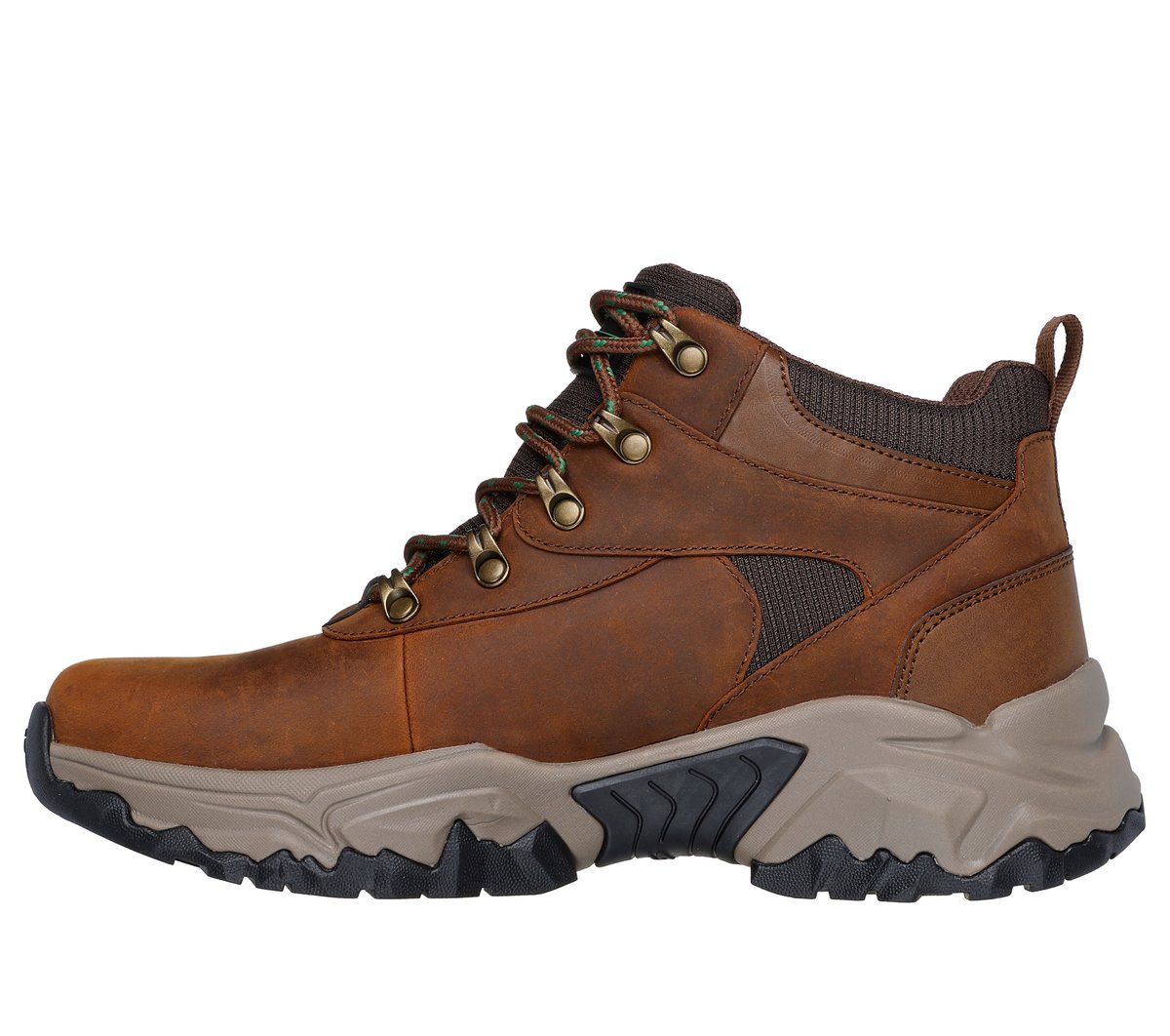 Skechers Homme Terraform Veckman Botte de randonnée LeatherDuraleatherMeshTrim - vue 10