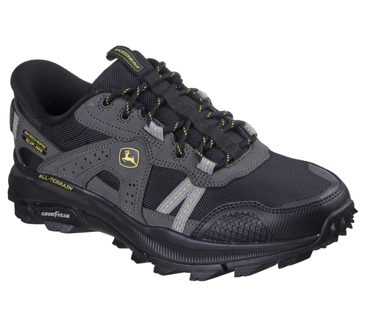 Skechers Slip-ins John Deere Relaxed Fit: Equalizer 5.0 Trail - Harvest Chaussures Moyen Width en Noir