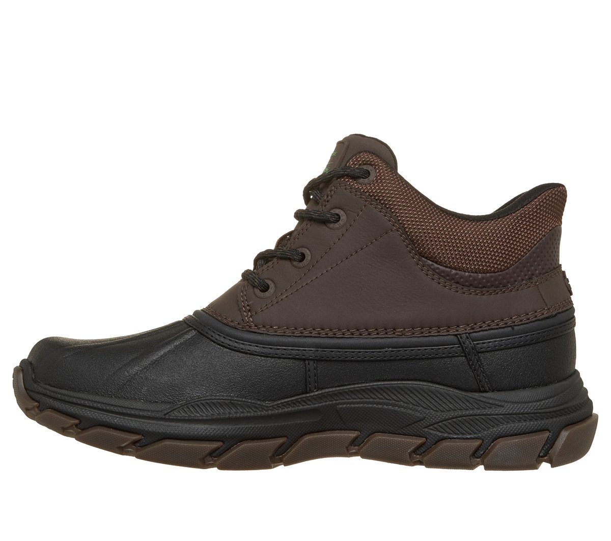 Skechers Slip-ins John Deere Waterproof Relaxed Fit: Respected - Swamper Chaussures Moyen Width en Chocolat/Noir