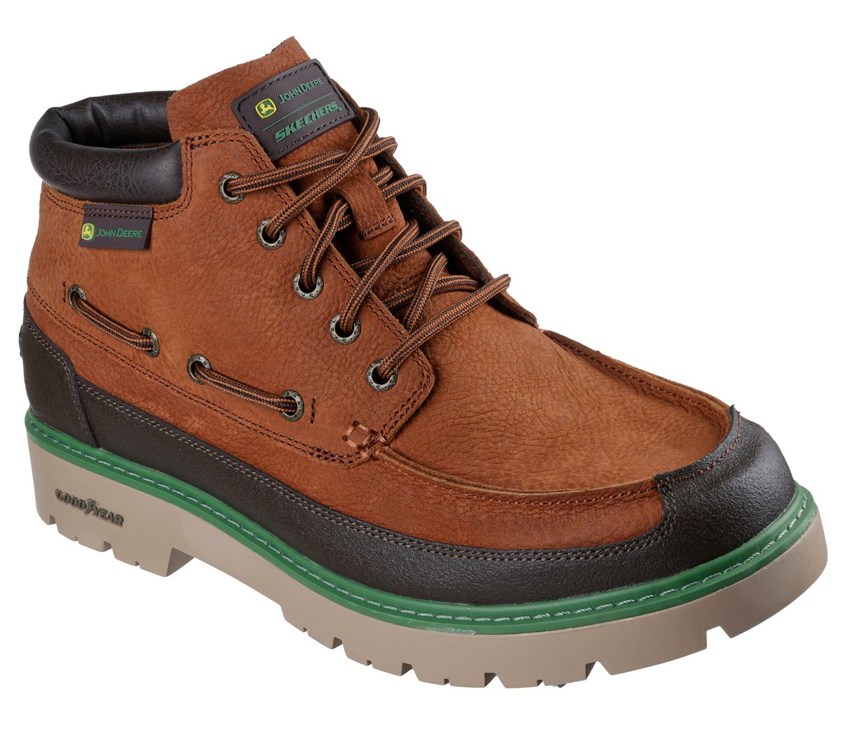 Skechers John Deere Relaxed Fit: Caldwell - Cutler Chaussures Moyen Width en Rouille