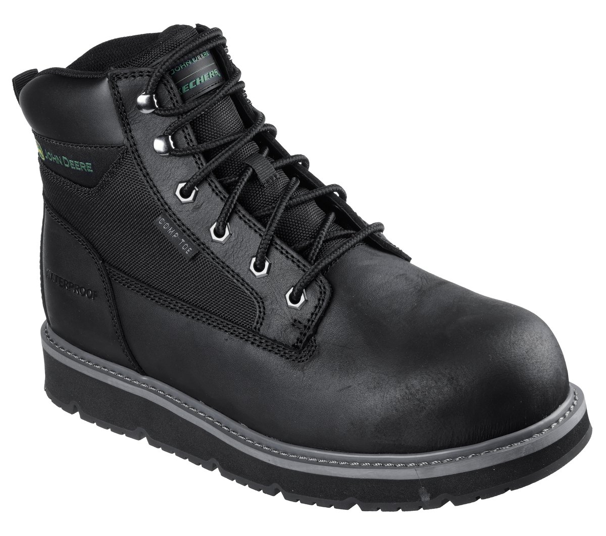 Sketchers Sergeants Black Suede Waterproof Work/Casual Utility Boots Size 10.5 Skechers Verdict size 7.5 Men main image 2