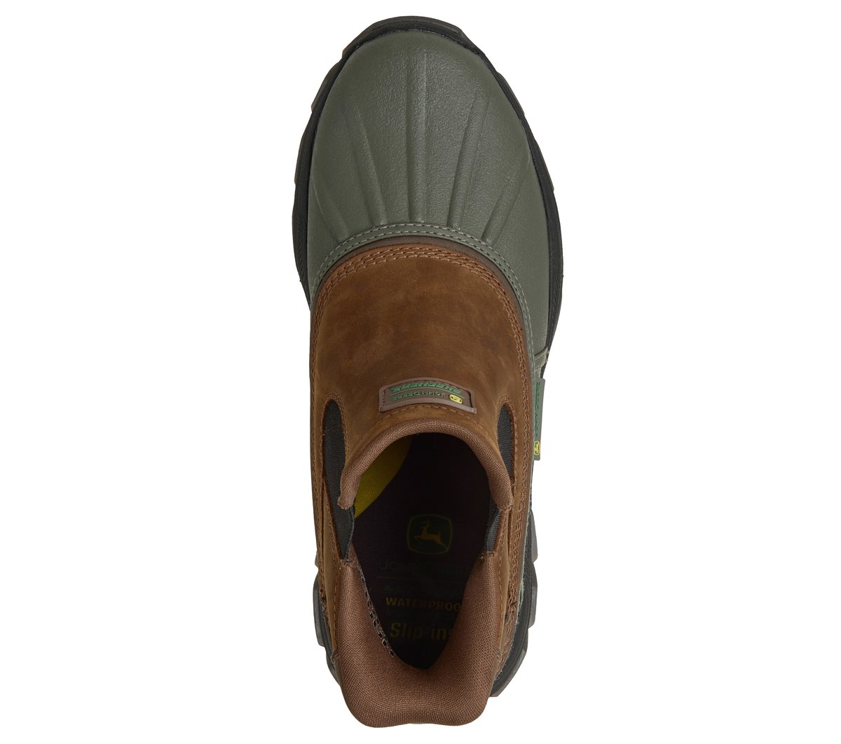 Skechers Men\'s Brown Slip-On Boot with Cream Sherpa Collar Men main image 3