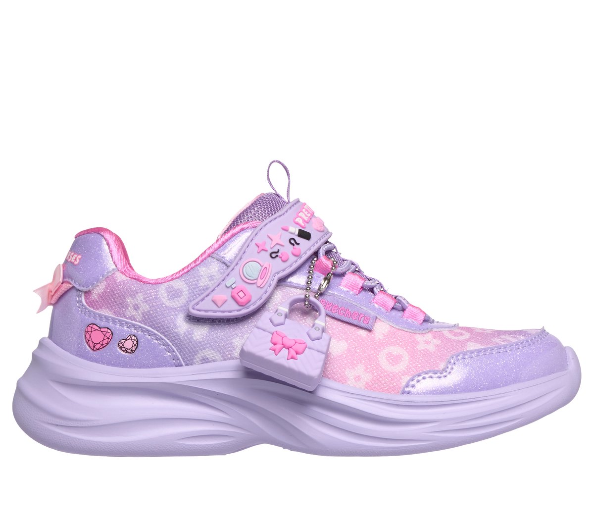 Skechers niña Power Jams 2.0 en Lavanda, talla 29