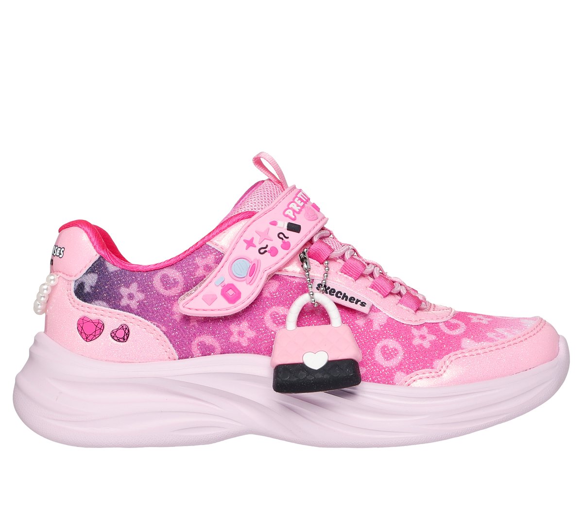 Skechers niña Power Jams 2.0 en Rosa - 302199L