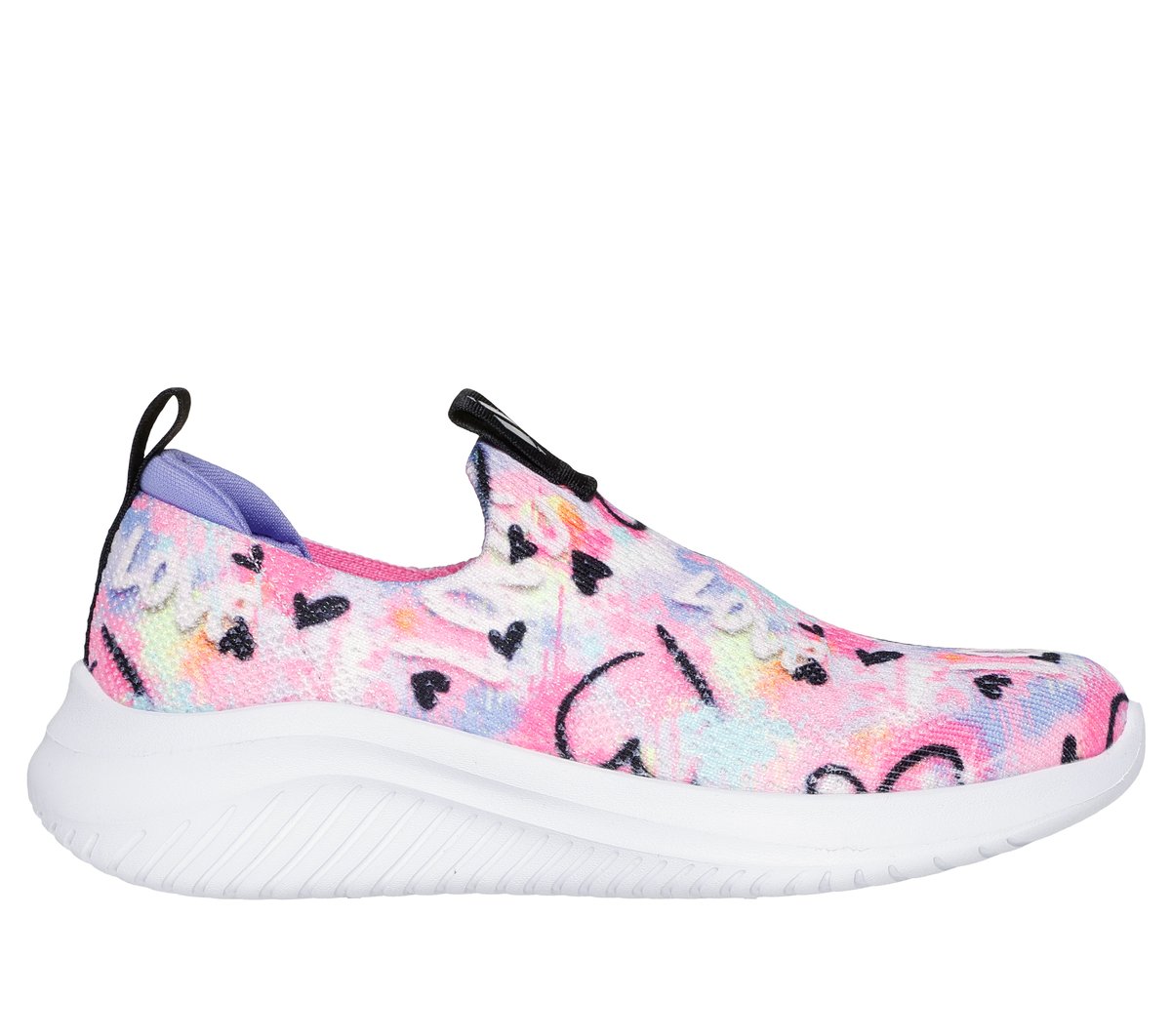 Skechers niña Ultra Flex 3.0 - Graffiti Rush, talla 28
