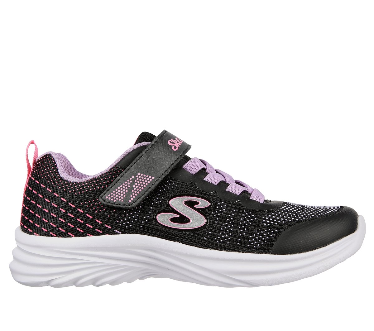 Skechers niña Dreamy Dancer - Radiant Rogue en Negro, talla 27