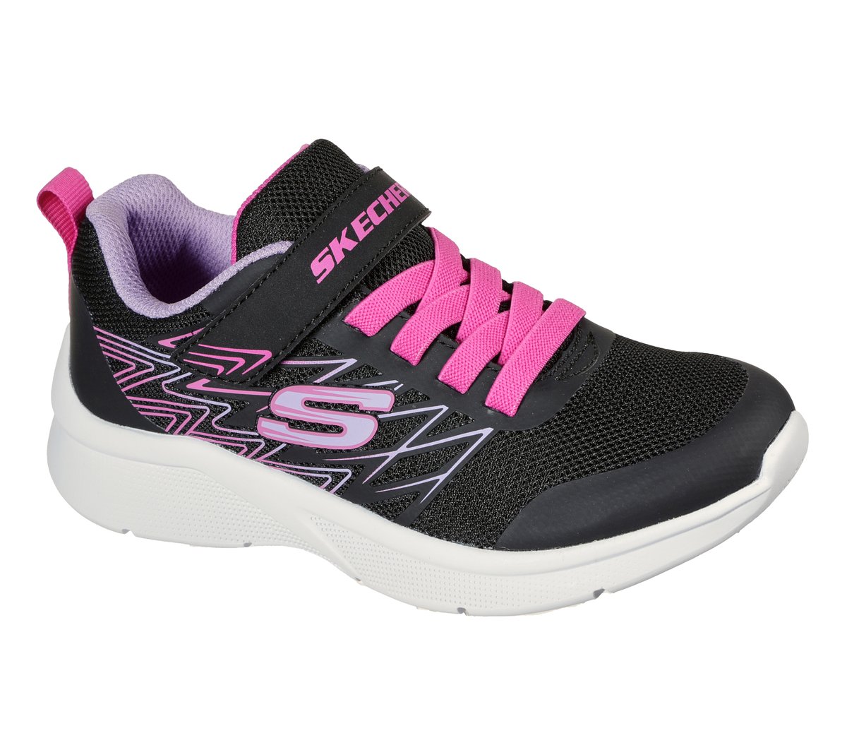 Skechers Microspec - Bold Delight Chaussures Moyen Width en Noir