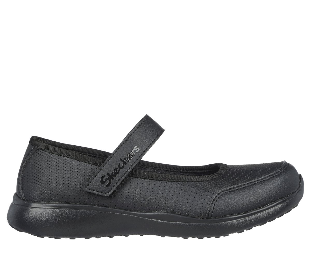 Skechers niña Microstrides - Recess Rules en Negro, talla 33.5