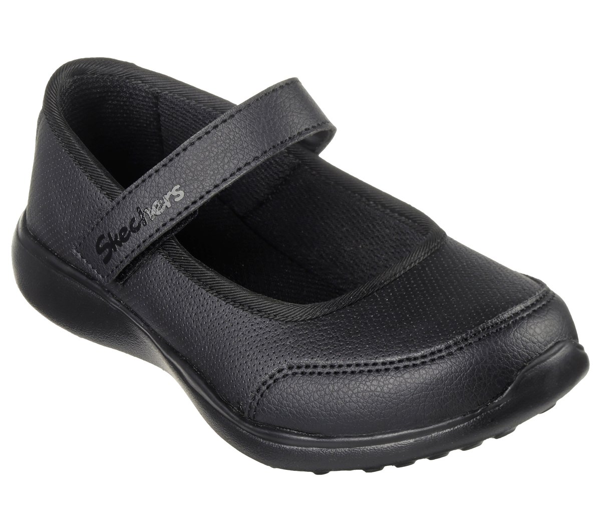 Skechers Microstrides - Recess Rules Chaussures Moyen Width en Noir