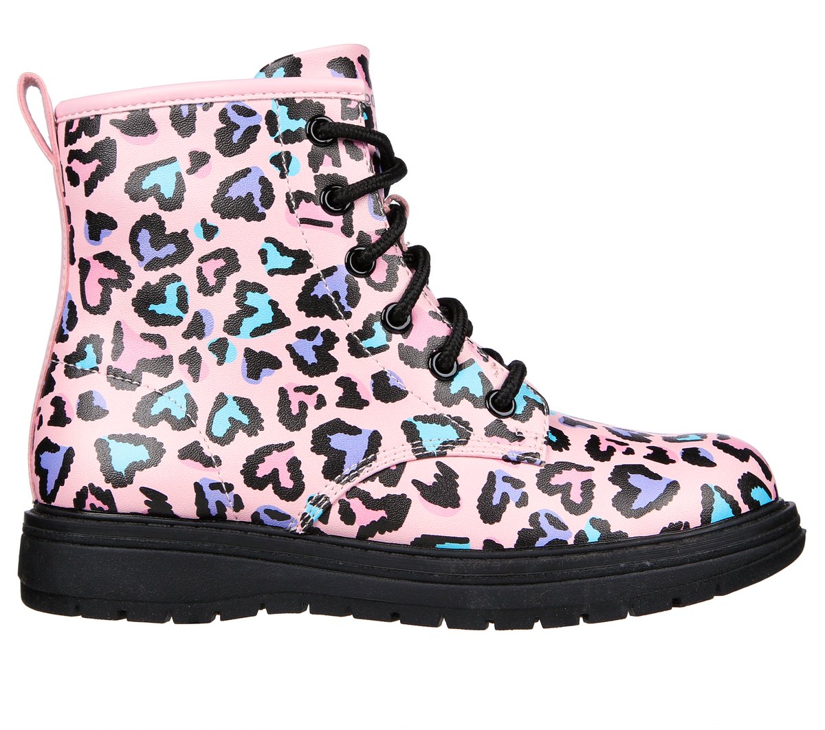 Skechers niña Gravlen - Totally Wild en Rosa, talla 27.5