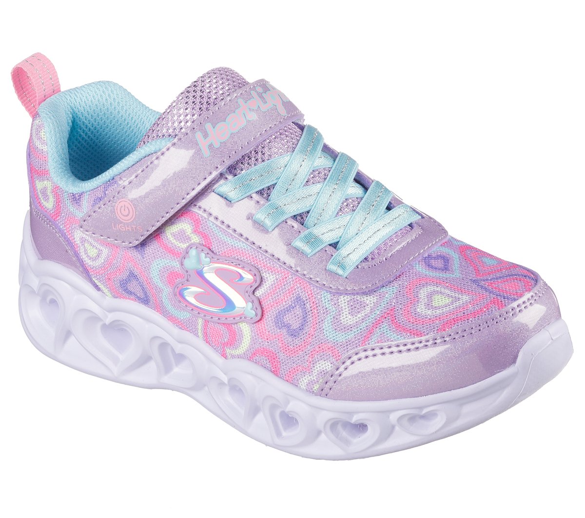 Skechers Heart Lights - Boogie Love Chaussures Moyen Width en Lavande