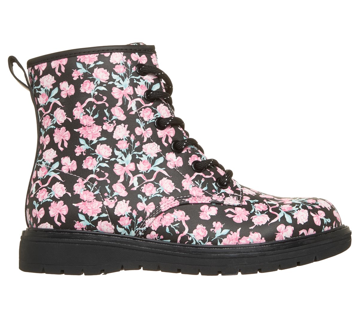Skechers niña Gravlen - Pretty Punk en Negro, talla 27.5