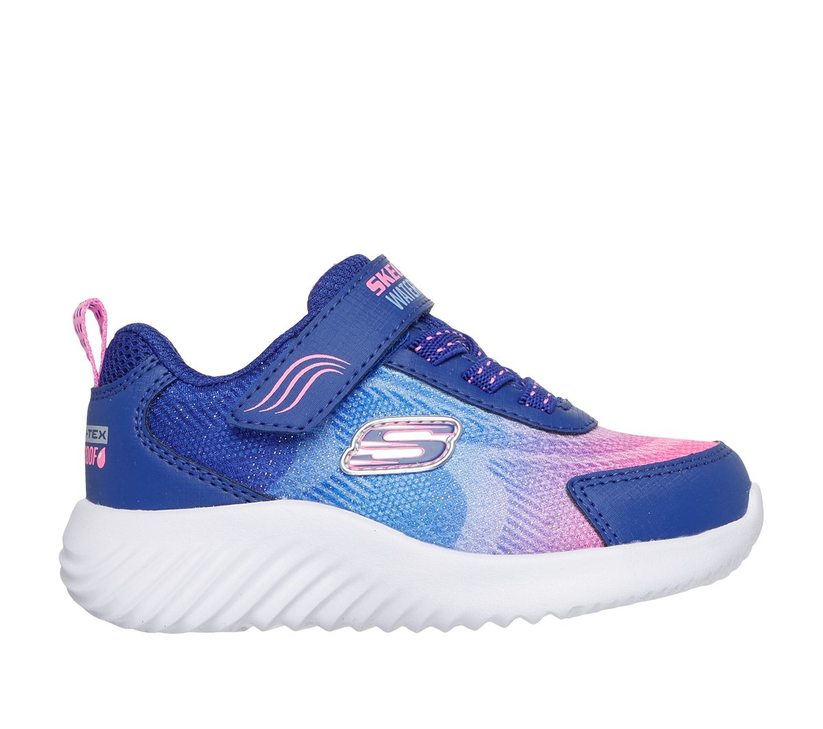 Skechers Waterproof: Bounder - Hydra Cool en Navy, talla 22