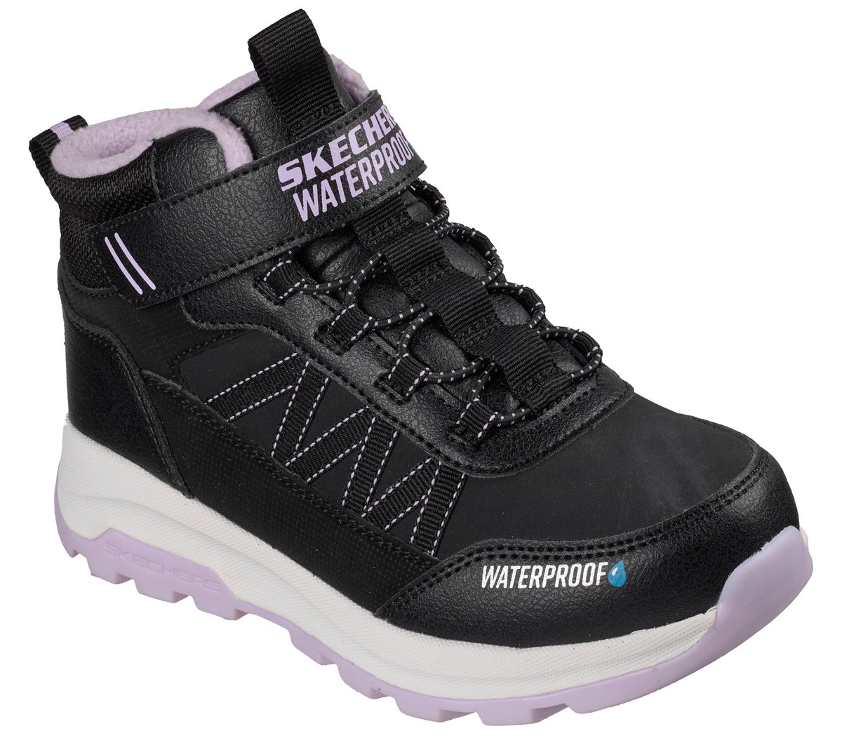 Waterproof: Storm Blazer - Arctic Mass — BLACK / LAVENDER