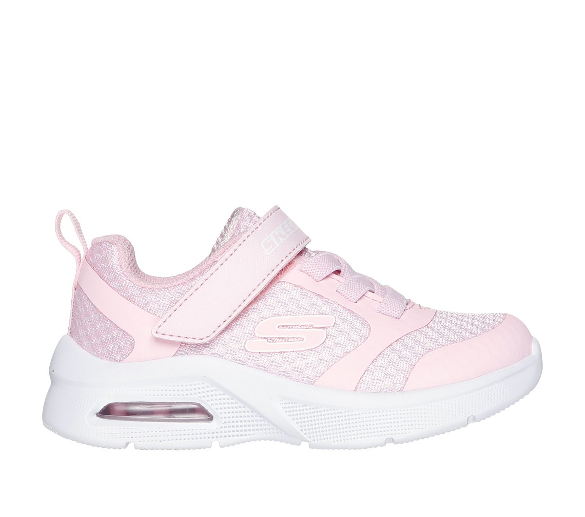 Skechers Microspec Max - Racer Gal Sneaker in Rosa Chiaro, Taglia 26