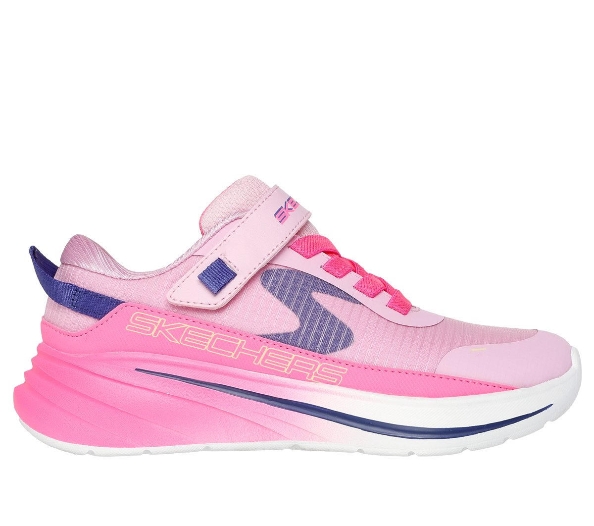 Skechers Mädchen Wave 92 - Imara Lite Shoes in Light Rosa/Hot Rosa, Größe 30, in der Maschine waschbar