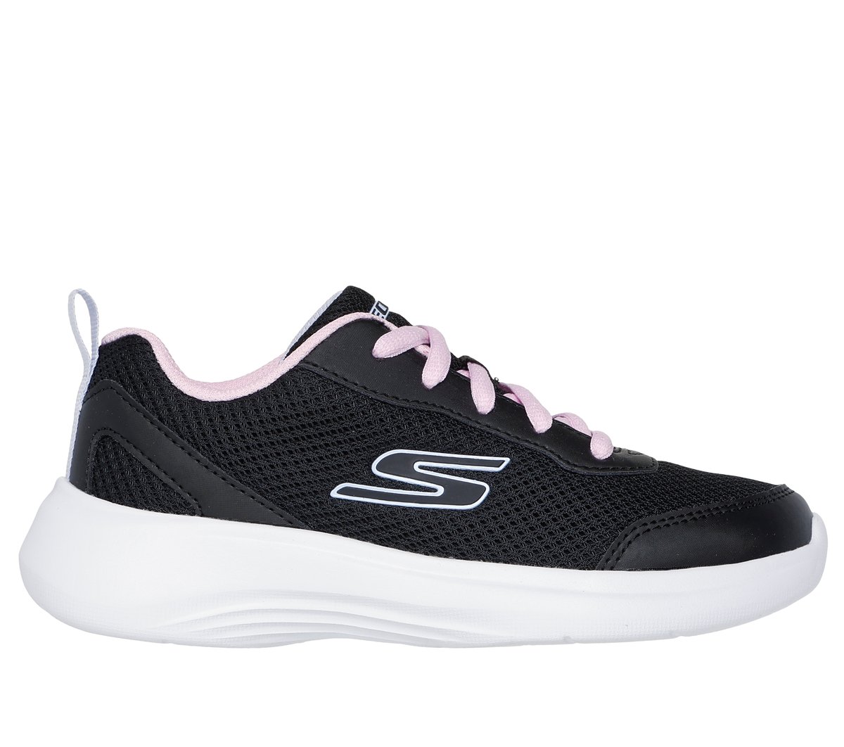 Skechers Girls Selectors - Reset Activate Sneaker in Black - 303574L
