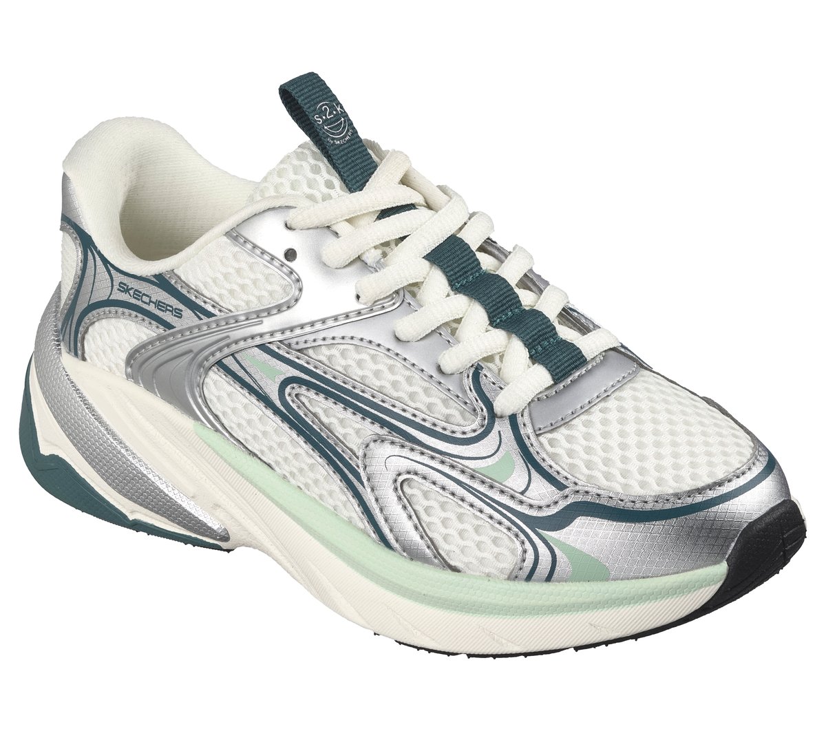 Skechers S2K Chaussures Moyen Width en Vert, Lavable en machine