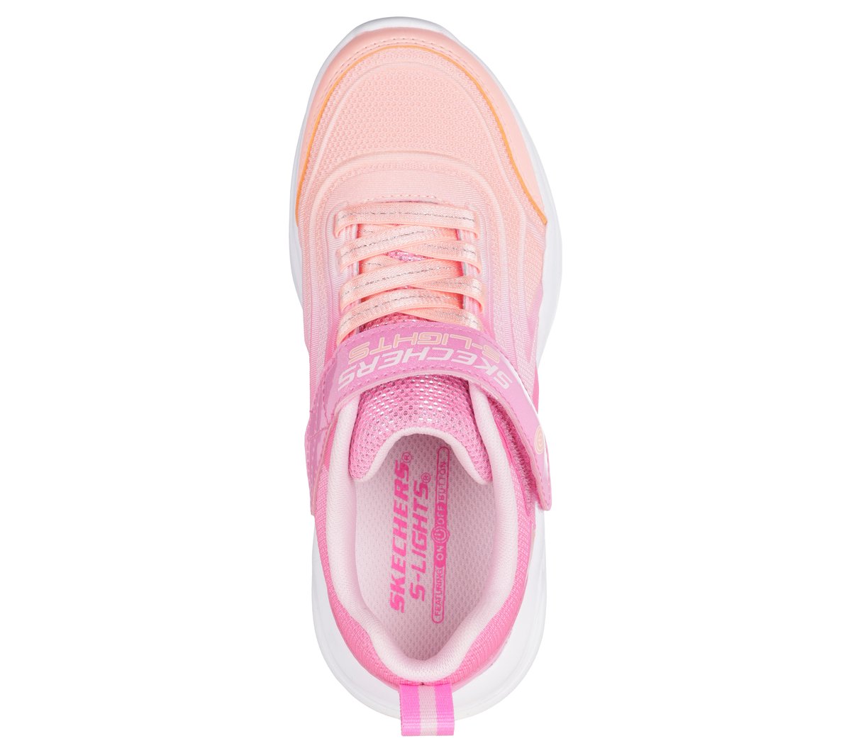 Skechers S-Lights: Sola Glow - Color Breeze Chaussures Moyen Width en Rose