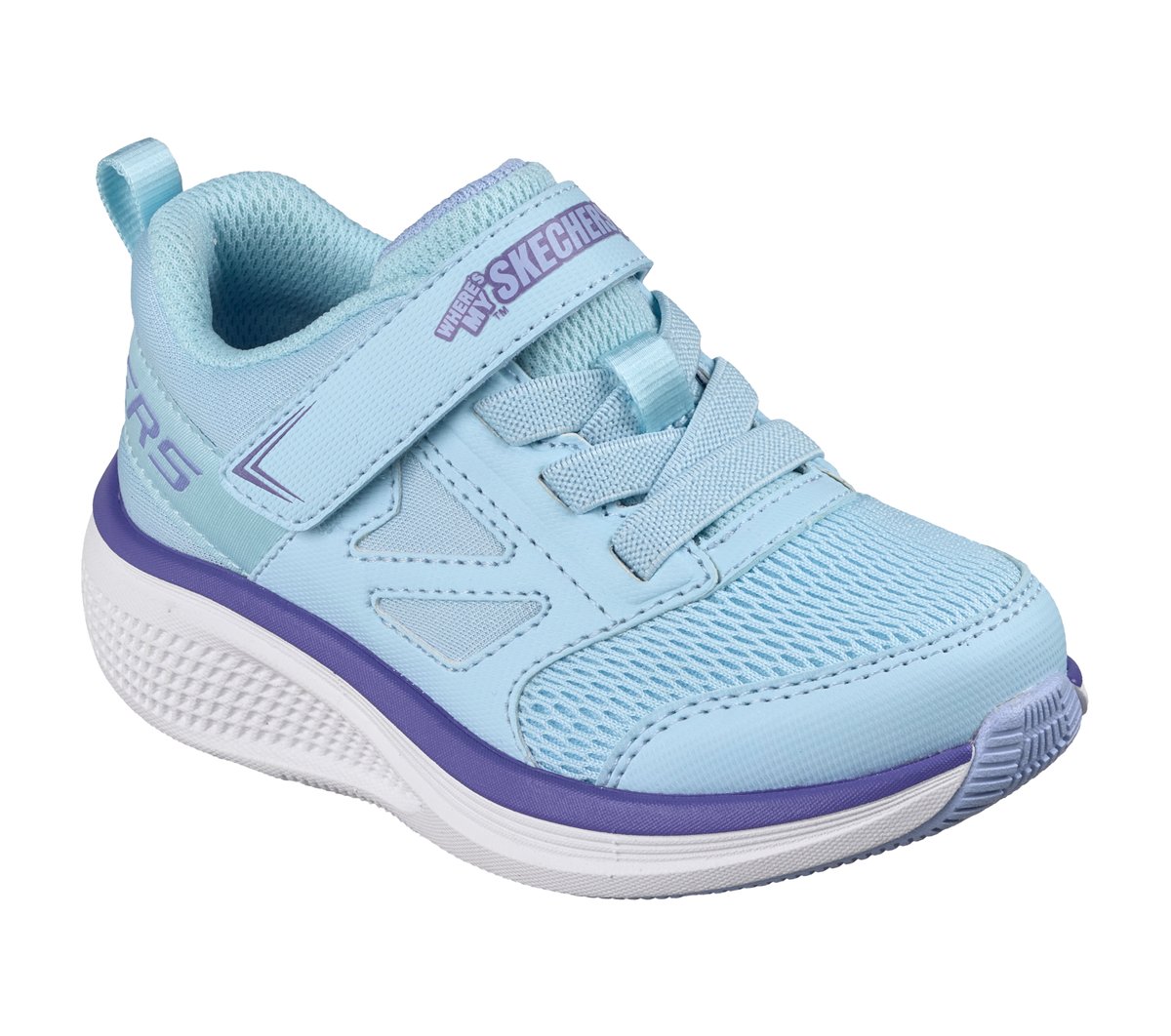Skechers GO RUN Elevate 2.0 - Where's My ? Chaussures Moyen Width en Bleu Clair