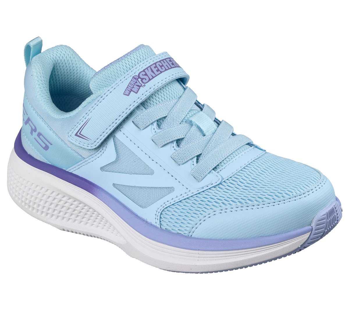 Skechers GO RUN Elevate 2.0 - Where's My ? Chaussures Moyen Width en Bleu Clair