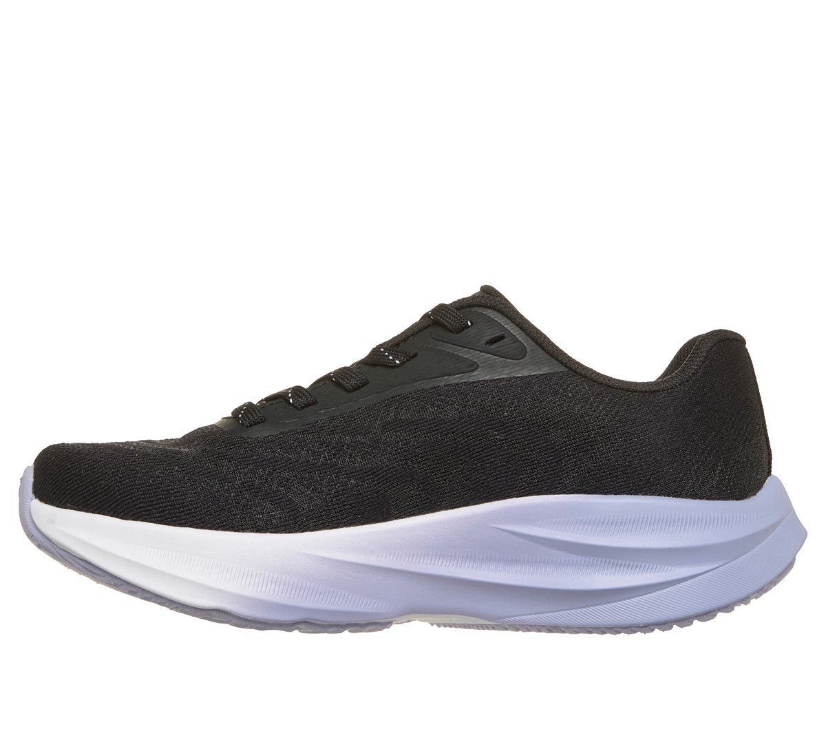 Skechers Aero Spark - Speedwave Chaussures Moyen Width en Noir/Violet, Lavable en machine