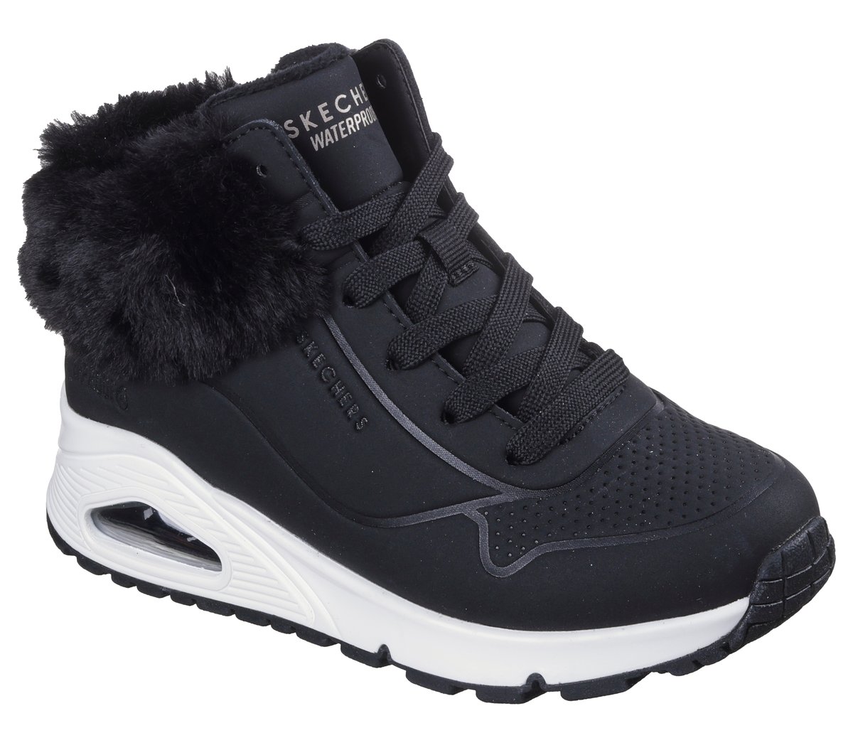 Waterproof: UNO Gen1 - Comfurt Kicks — BLACK