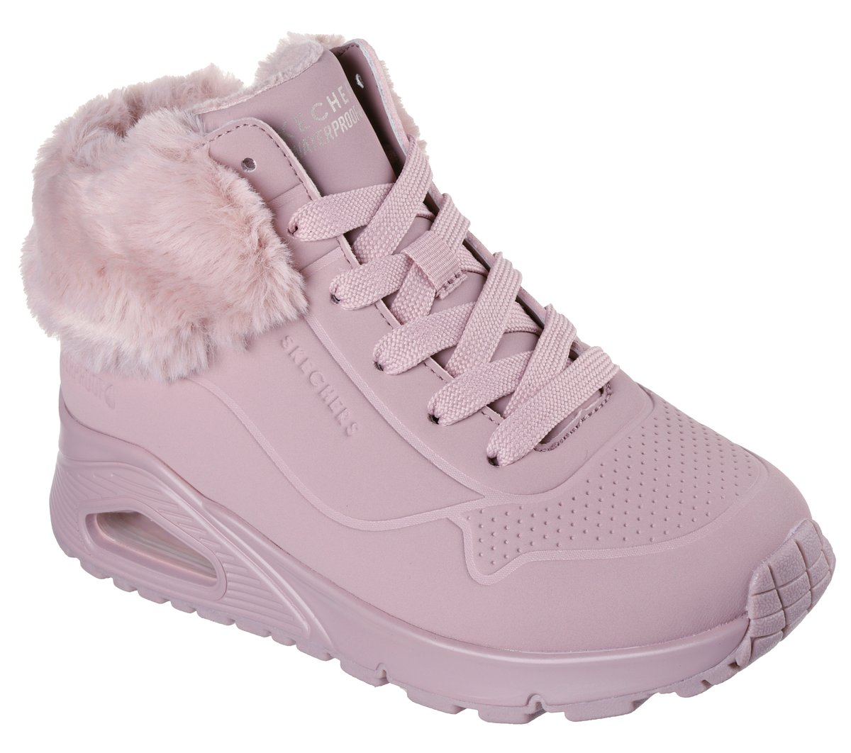 Skechers Waterproof: UNO Gen1 - Comfurt Kicks Chaussures Moyen Width en Mauve